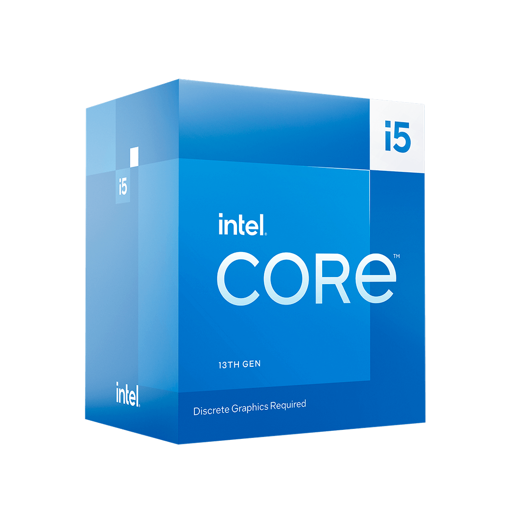 CPU Intel Core i5-13400F Box Công Ty (Up to 4.6GHz, 10 nhân 16 luồng, 20MB Cache, LGA 1700, Raptor Lake)