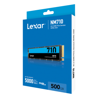 Ổ cứng SSD Lexar NM710X500G-RNNNG 500GB M.2 2280 NVMe Gen4x4 (5000Mb/s - 2600Mb/s)