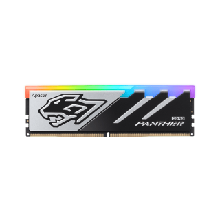 RAM Apacer DDR5 DIMM 6200- 16GB PANTHER RGB 16GB x 1 – Black & Silver