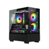 Case Magic Mix-Tower M-ATX Black/Đen