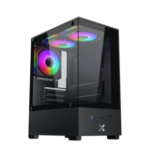Case Xigmatek View 3GF (Black/Đen) (Kèm 3Fan)