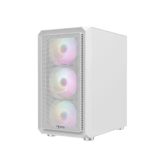 Vỏ Case Jetek CSGO2 - X5 Trắng/White (Kèm 3 Fan Led RGB)