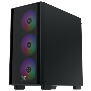 Vỏ Case Xigmatek NYX Air Black/Đen (Kèm 3 Fan)