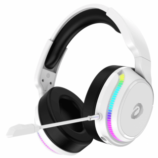 Tai nghe không dây DAREU A710 White (RGB – WIRELESS 5.8G)