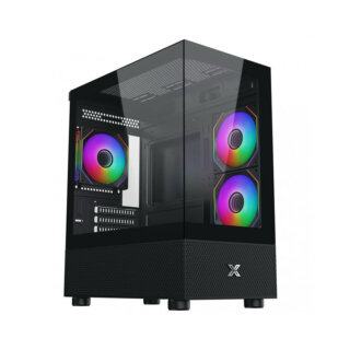 Case Xigmatek Alphard M 3GF Black/Đen (Sẵn 3 Fan)