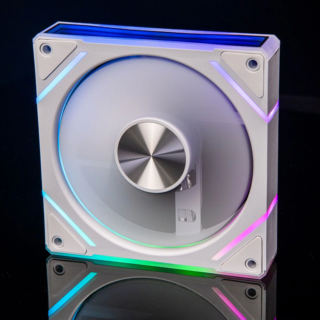 Fan Case Leopard V1 - Trắng/White -R ARGB (Gió thuận)