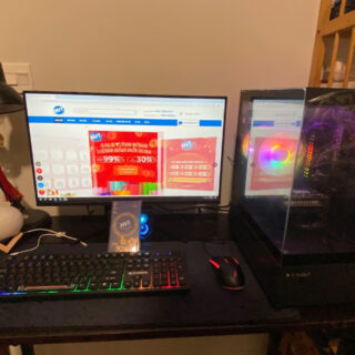 Góc PC Gaming NVT 81 – T1/2025 (H510/ i3 10105F/ 16GB/ NVMe 256GB/ GTX 1650 Super 4GB/ 550W/ LCD 24inch 100Hz)