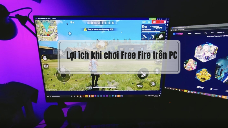 Ưu điểm khi chơi Free Fire trên PC