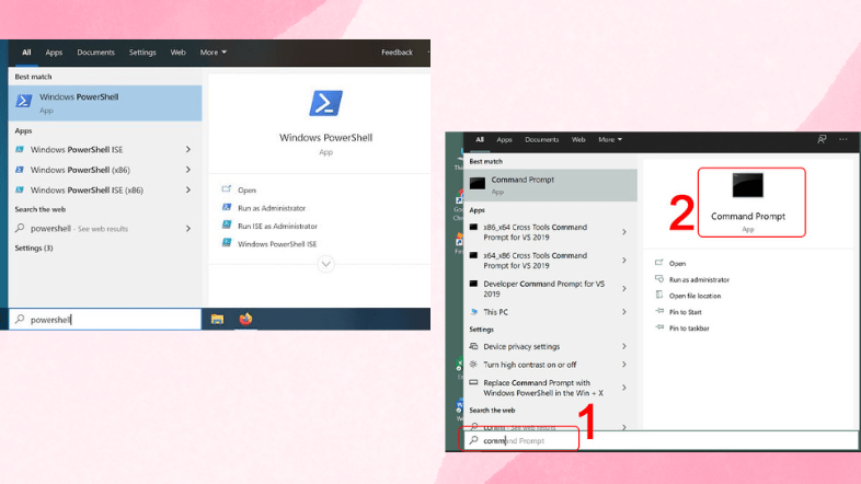 Cách chỉnh độ sáng màn hình PC -  Điều chỉnh bằng Command Prompt (CMD) hoặc PowerShell.