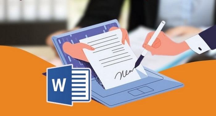 Cách chèn chữ ký vào word thao tác đơn giản, thực hiện nhanh