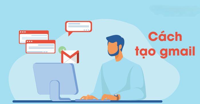 cách tạo tài khoản gmail