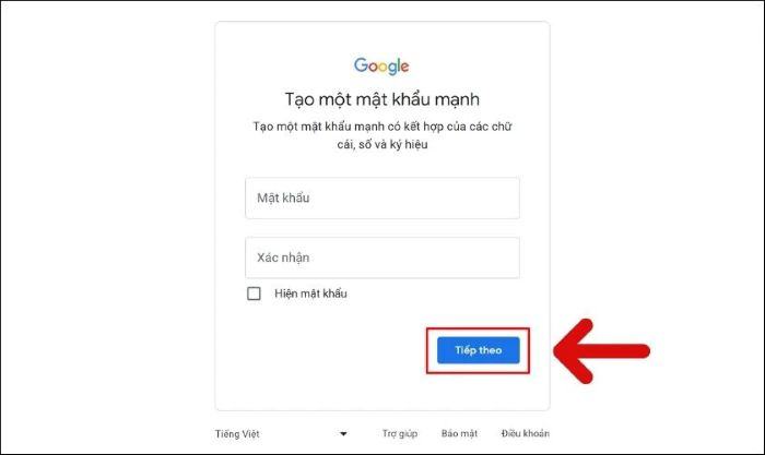 cách tạo tài khoản gmail