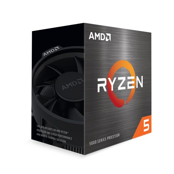 CPU AMD Ryzen 5 5500 – Box Chính Hãng (3.6GHz, Boost 4.2GHz, 6 Nhân, 12 Luồng, 16MB Cache, AM4)