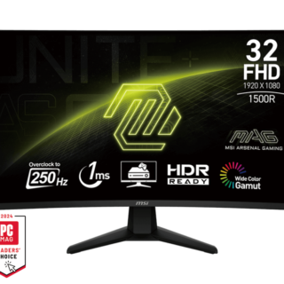 Màn hình PC MSI MAG 32C6X - Cong (32in/ FHD/ VA/ 250Hz/ 1ms)