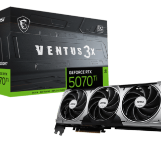 VGA MSI GeForce RTX 5070 Ti Ventus 3X 16GB OC GDDR7