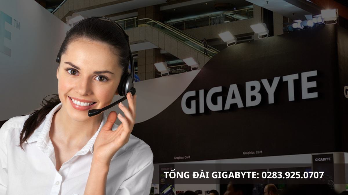 Liên hệ tổng đài Gigabyte để được hướng dẫn kiểm tra bảo hành và tư vấn kỹ thuật