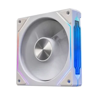 Fan Led ARGB Leopard Prism 4RS Gió Ngược - Trắng (sử dụng hub và remote)