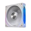 Fan Led ARGB Leopard Prism 4RS Gió Thuận - Trắng (sử dụng hub và remote)