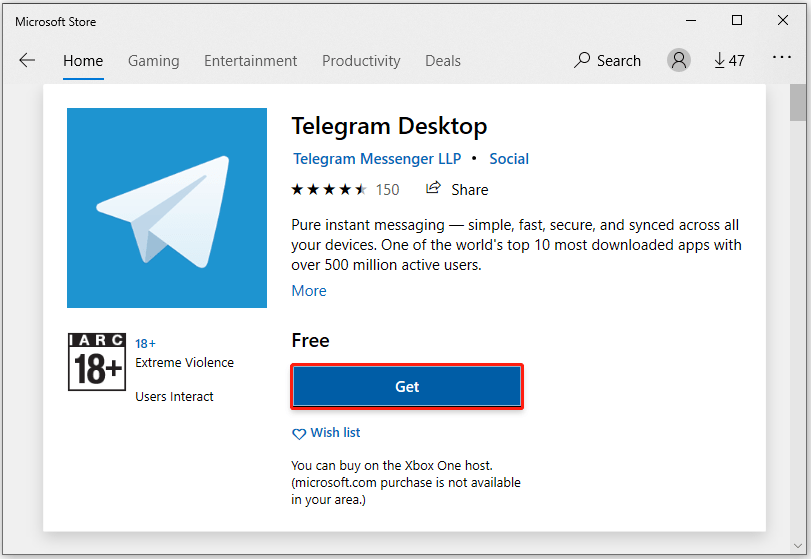 Chỉ vài cú click đơn giản là Telegram đã có mặt trên máy tính của bạn
