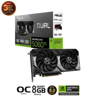 VGA ASUS DUAL RTX 5060 Ti OC 8GB GDDR7