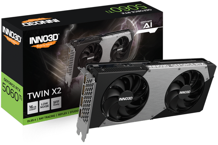VGA INNO3D GeForce RTX 5060 Ti 16GB Twin X2 OC GDDR7