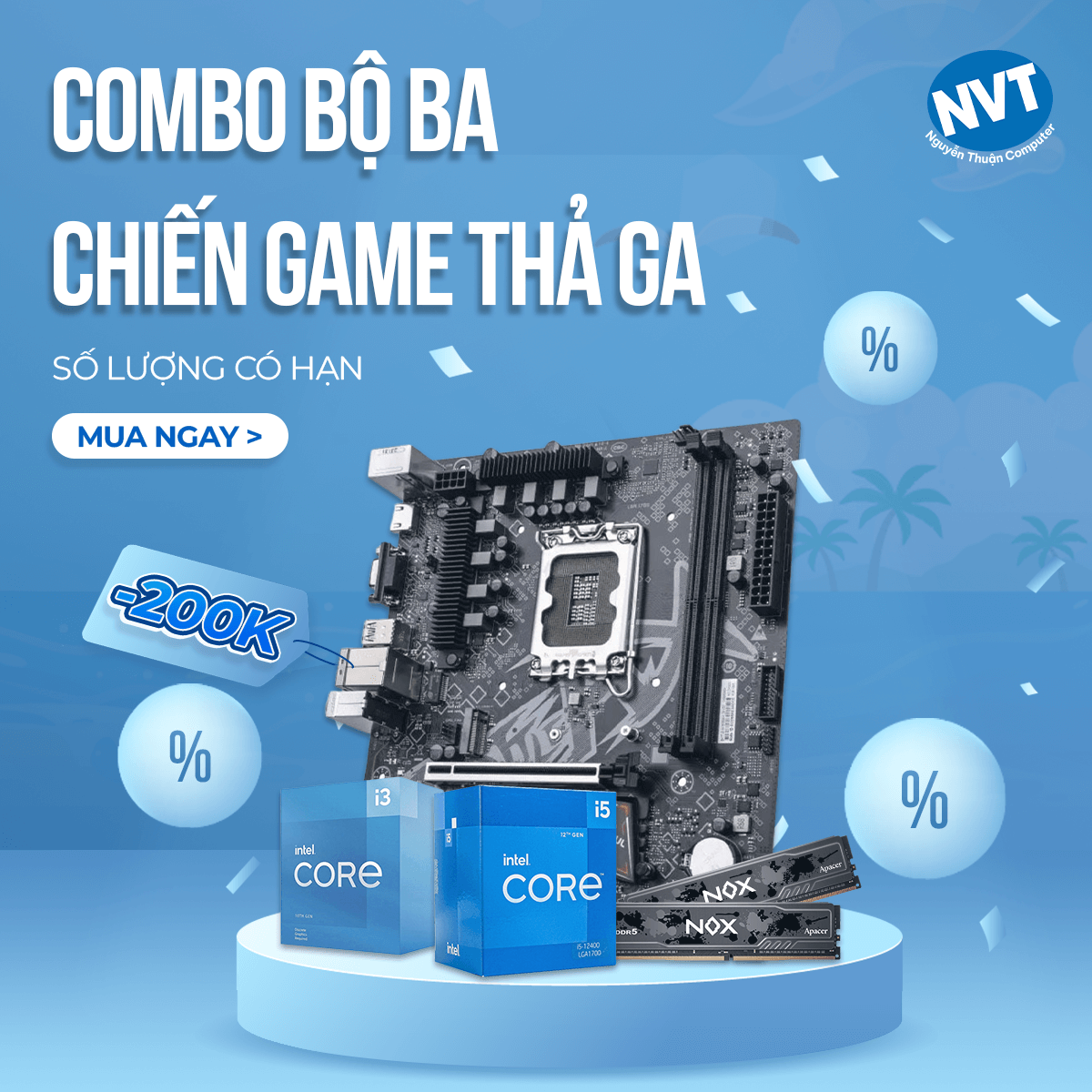 COMBO BỘ BA, CHIẾN GAME THẢ GA TỪ 27/07/2025 CHO ĐẾN KHI HẾT SỐ LƯỢNG ƯU ĐÃI