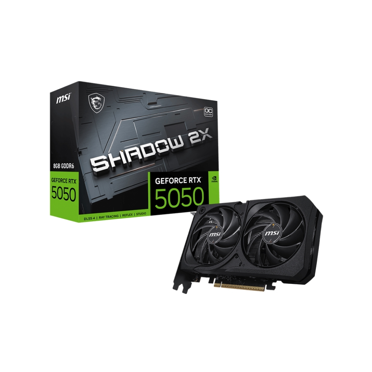 VGA MSI GeForce RTX 5050 8G SHADOW 2X OC