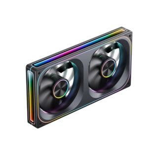 Bộ hai Fan Case Jonsbo ZA-240 ARGB Black ZA-240B/BR ( Gió Thuận )
