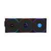 Bộ ba Fan Case Lian Li UNI FAN TL WIRELESS 120 Black 12TL1W3B ( Gió Thuận )