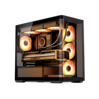 Case HYTE Y70 Touch Infinite Panda CS-HYTE-Y70TTI-WB ( E-ATX, Kèm Dây Riser PCIe 4.0, Màn Cảm Ứng )