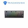 Bàn Phím cơ Gaming Machenike K600E-B87W ( Tri-Mode, GR Silver switch, RGB Side, Printed Grey )