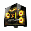 Case Emaster ECG985B Gaming (M-ATX, Kèm 3 Fan RGB) (Sao chép)