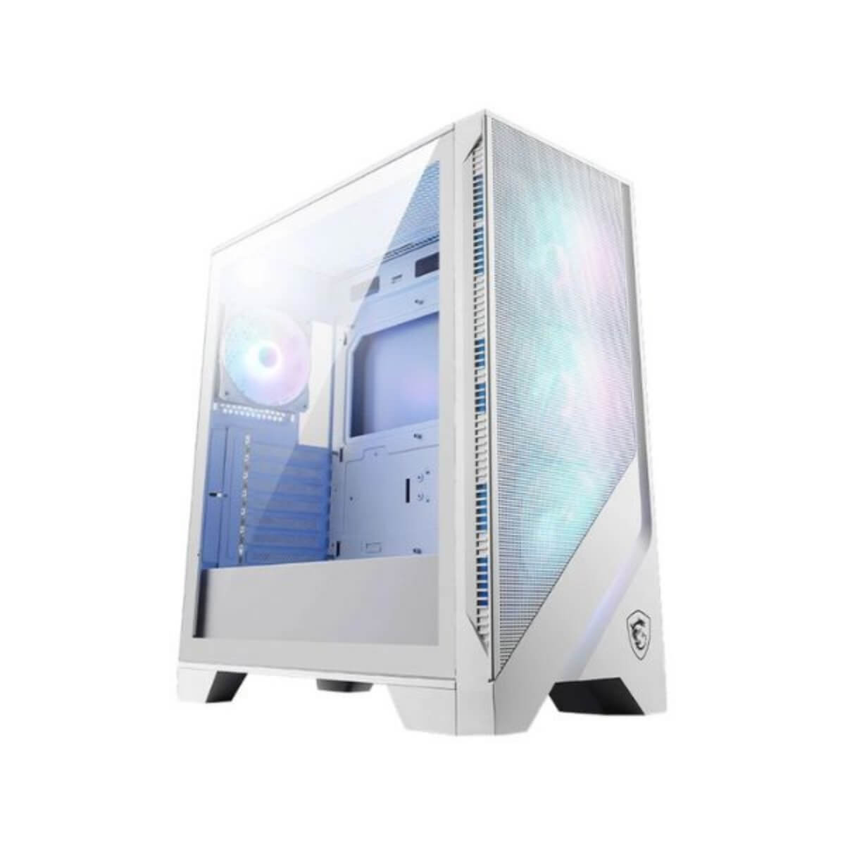 Case MSI MAG FORGE 320R Airflow White MAG-FORGE-320R-WHITE ( ATX – Kèm 4 Fan ARGB )