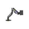 Giá Treo Màn Hình Human Motion T9 Pro II Led RGB (17-32inch) – Xám/Grey