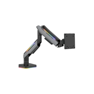 Giá Treo Màn Hình Human Motion T9 Pro II Led RGB (17-32inch) – Xám/Grey