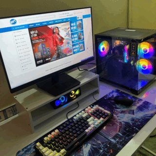 GÓC PC GAMING 109: R5 3400G | RAM 16GB | 500GB M2 | Onboard Vega 11 (T10/25)