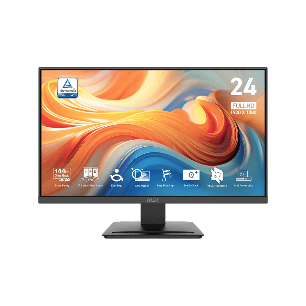 Màn hình PC MSI PRO MP243L E14 (24inch/ FHD/ IPS/ 144Hz/ HDR/ Adaptive-Sync)