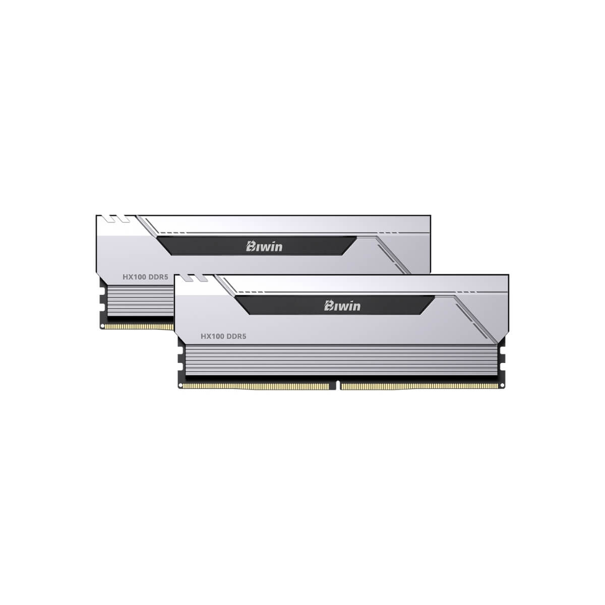 RAM BIWIN Black Opal HX100 32GB ( 2x16GB ) 6000Mhz DDR5 Silver BXH53260HX1-D36DS ( Tản Thép ) (Sao chép)
