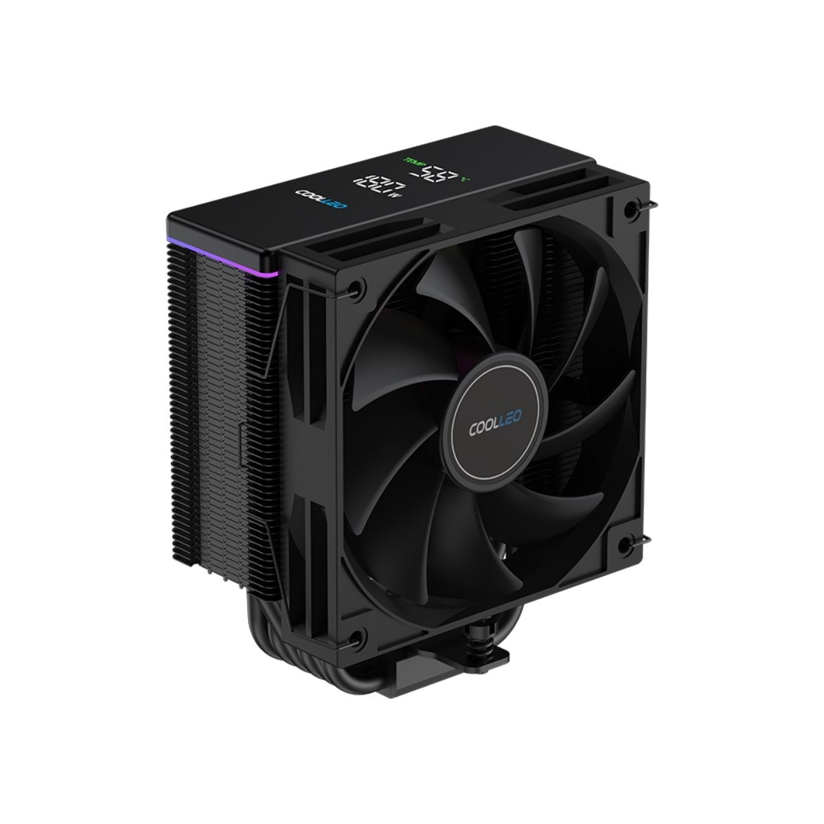 Tản Nhiệt Khí CPU COOLLEO B60 Digital BK (Đen/Black)