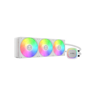 Tản nhiệt nước AIO Gamdias AURA GL360 V2 ARGB White WAAURAGL360V2WHGA