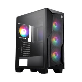 Case MSI MAG FORGE 130A Black ( ATX, Kèm 4 Fan RGB )