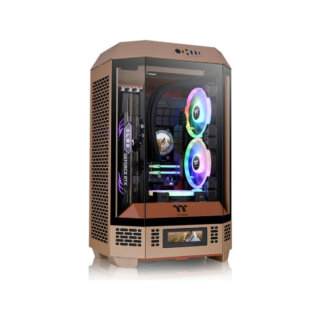 Case Thermaltake The Tower 300 Gravel Sand CA-1Y4-00SGWN-00 ( m-ATX, kèm 2 Fan ) (Sao chép)
