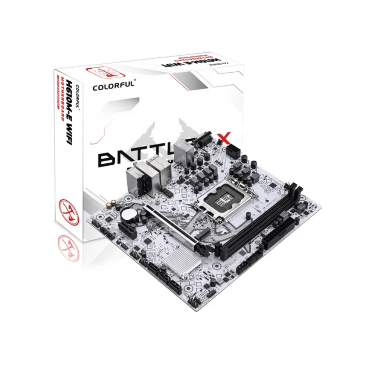 Mainboard Colorful Battle-AX H610M-E WIFI V20 DDR4