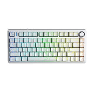 Bàn phím cơ Gaming AULA F75 Tri-Mode ( Trắng Contour / 80 Phím / Hot Swap / Seiya – Star Vector Switch )