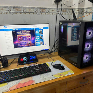GÓC PC GAMING 121: Ryzen 5 5600 | RAM 16GB | 512GB M2 | RTX 3060 12GB ( T12/25 )