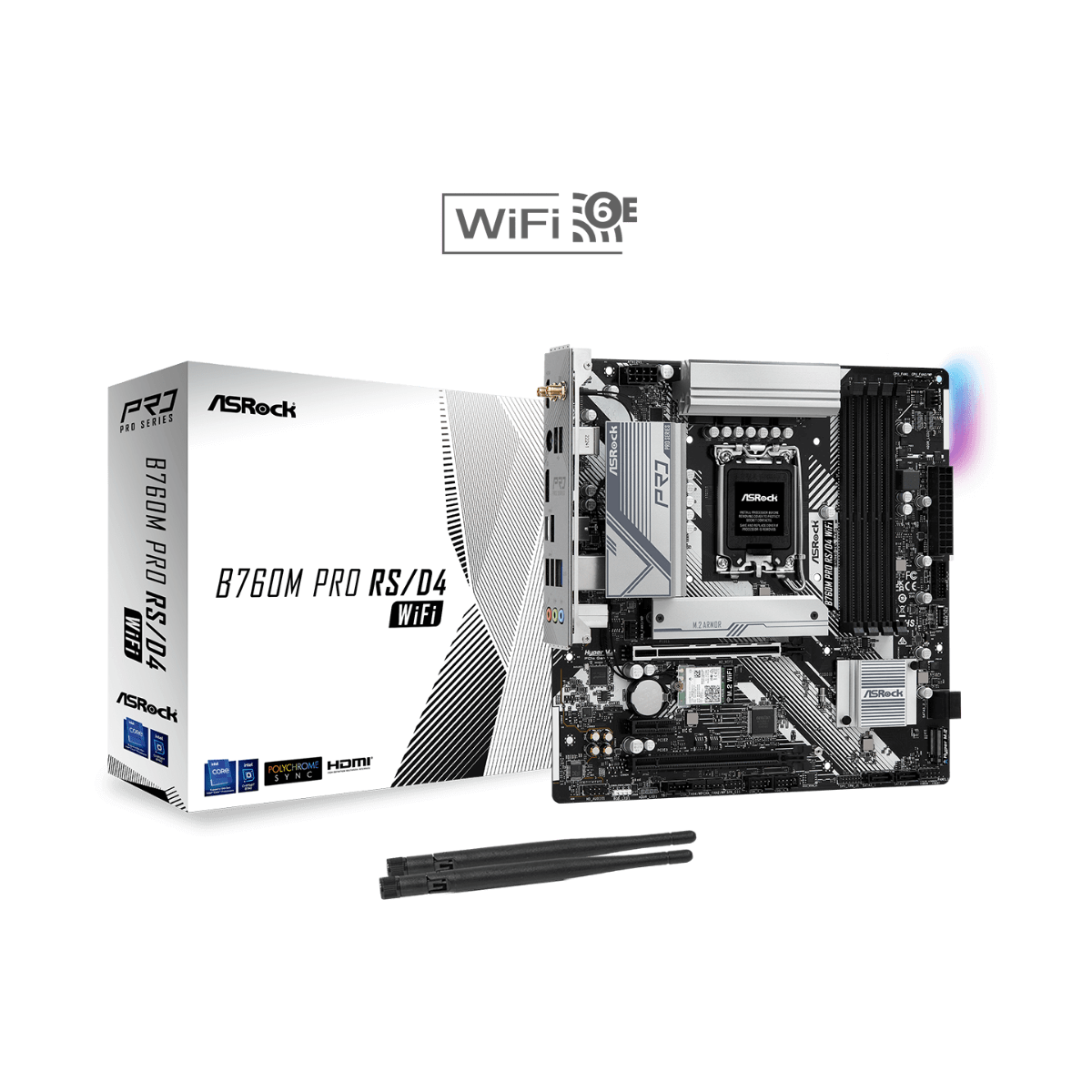 Mainboard ASROCK B760M Pro RS/D4 Wifi