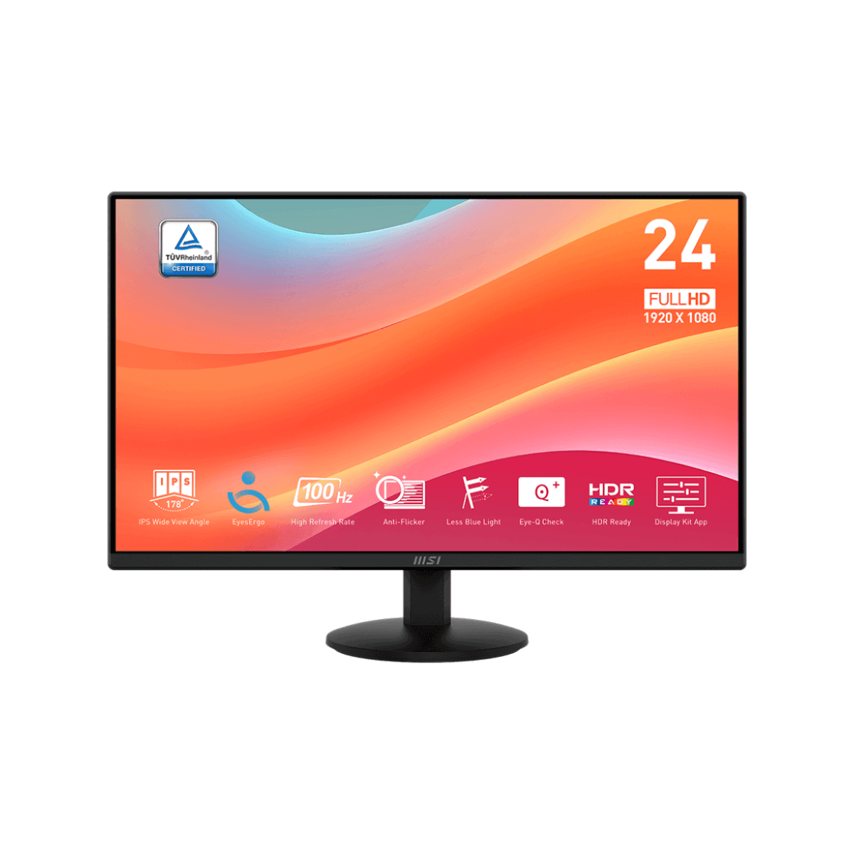MÀN HÌNH PC MSI PRO MP242L (24inch/ FHD/ IPS/ 100Hz/ 1ms)