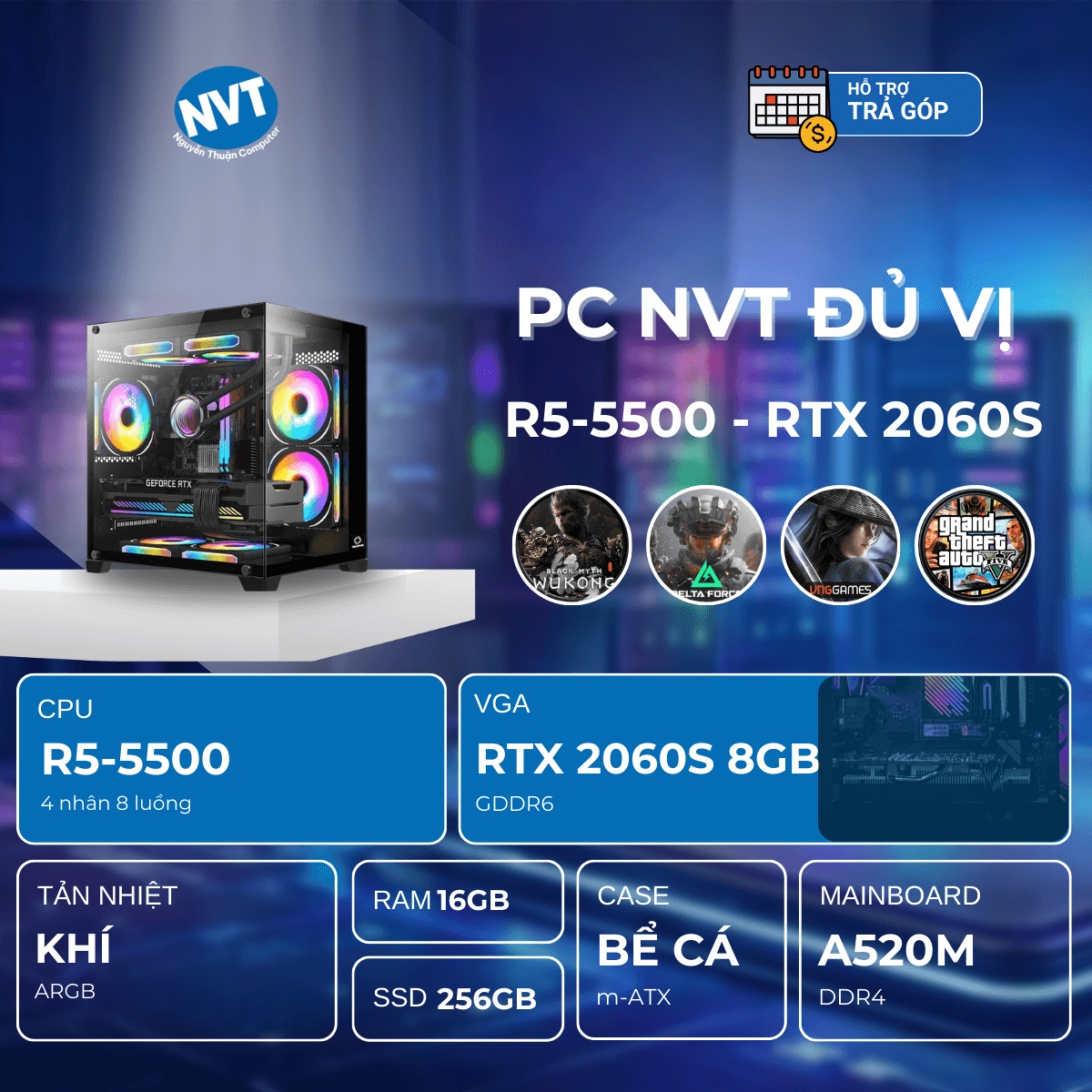 PC NVT Đủ Vị