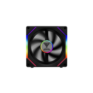 Fan Led – Gamdias AEOLUS P2-1201 ARGB PWM 120mm CCAEOLP21201BLGA (Đen/Black – Syncmain – Thuận/Ngược)