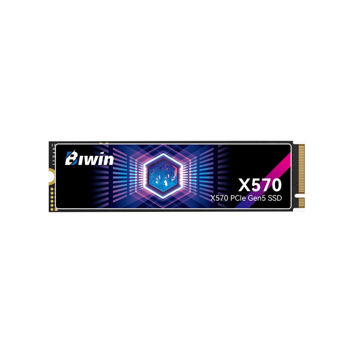 SSD BIWIN 1TB X570 M.2 2280 NVMe Gen 5×4 (14500MB/s – 11000MB/s)